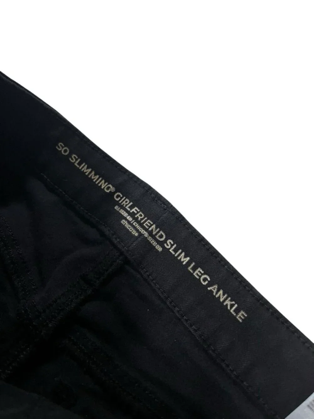 Chico's Girlfriend Slim leg Ankle jeans Women's size 0(4)